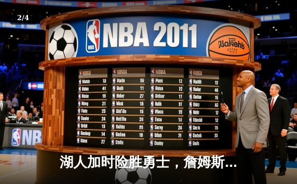 湖人加时险胜勇士，詹姆斯三双力挽狂澜，库里空砍47分 - 2